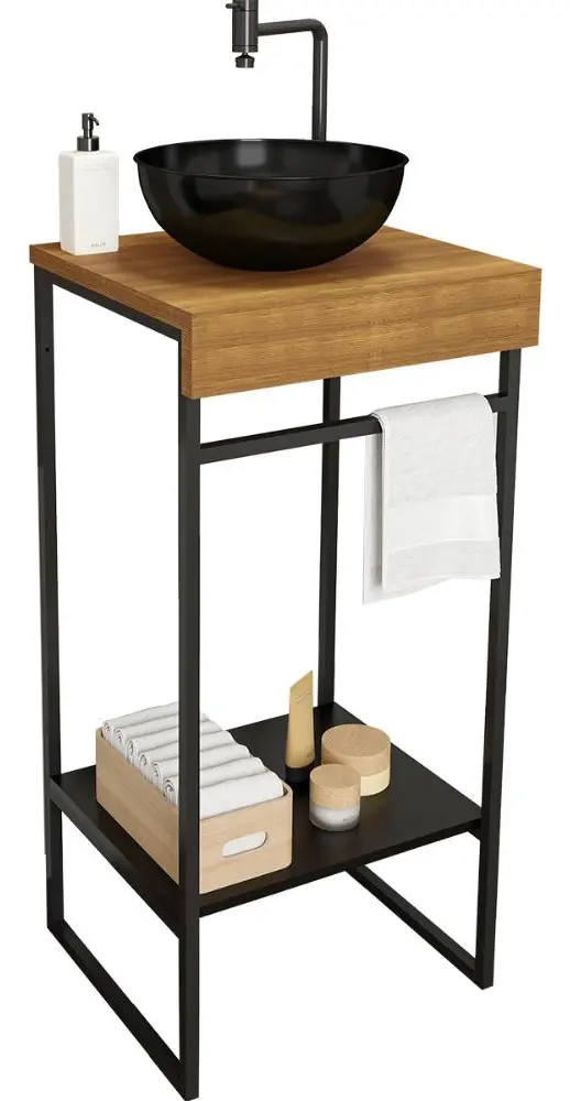 gabinete para banheiro pequeno