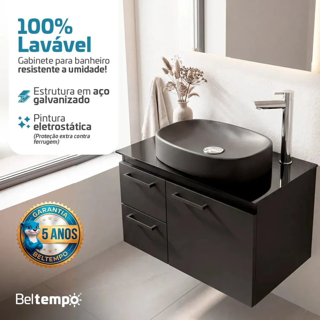 gabinete para banheiro pequeno