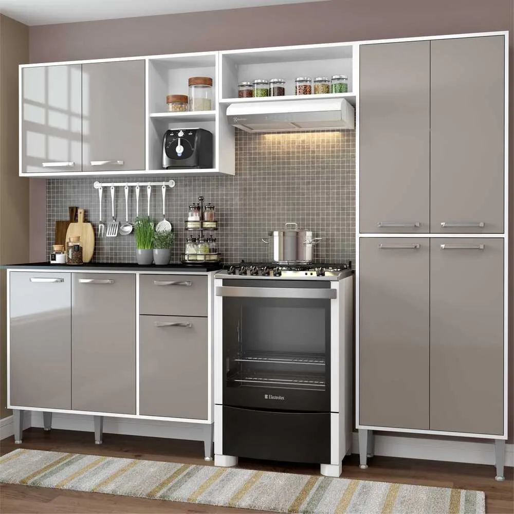 cozinha pequena modulada