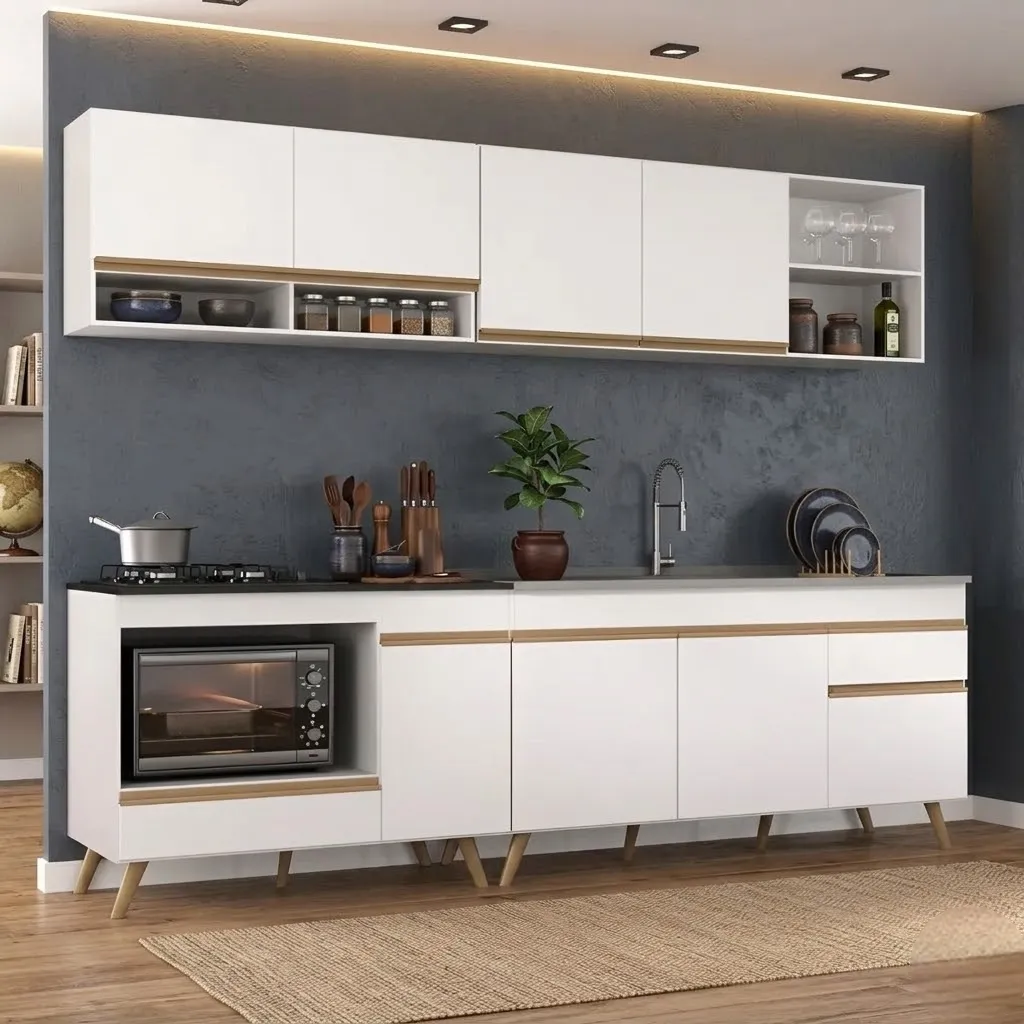 cozinha pequena modulada