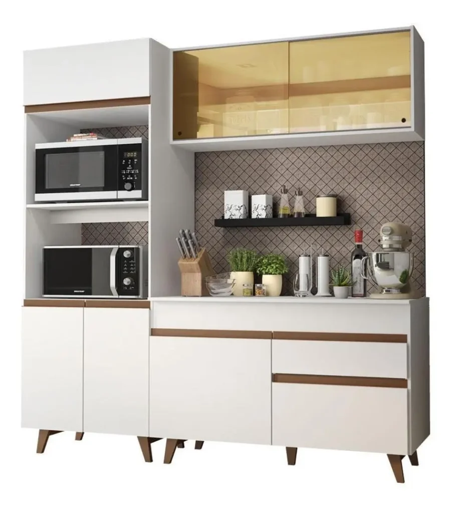 cozinha pequena modulada