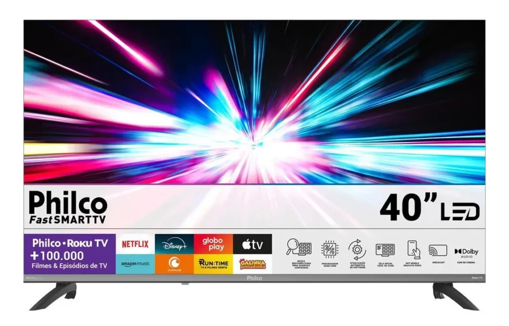 Smart TV para sala pequena