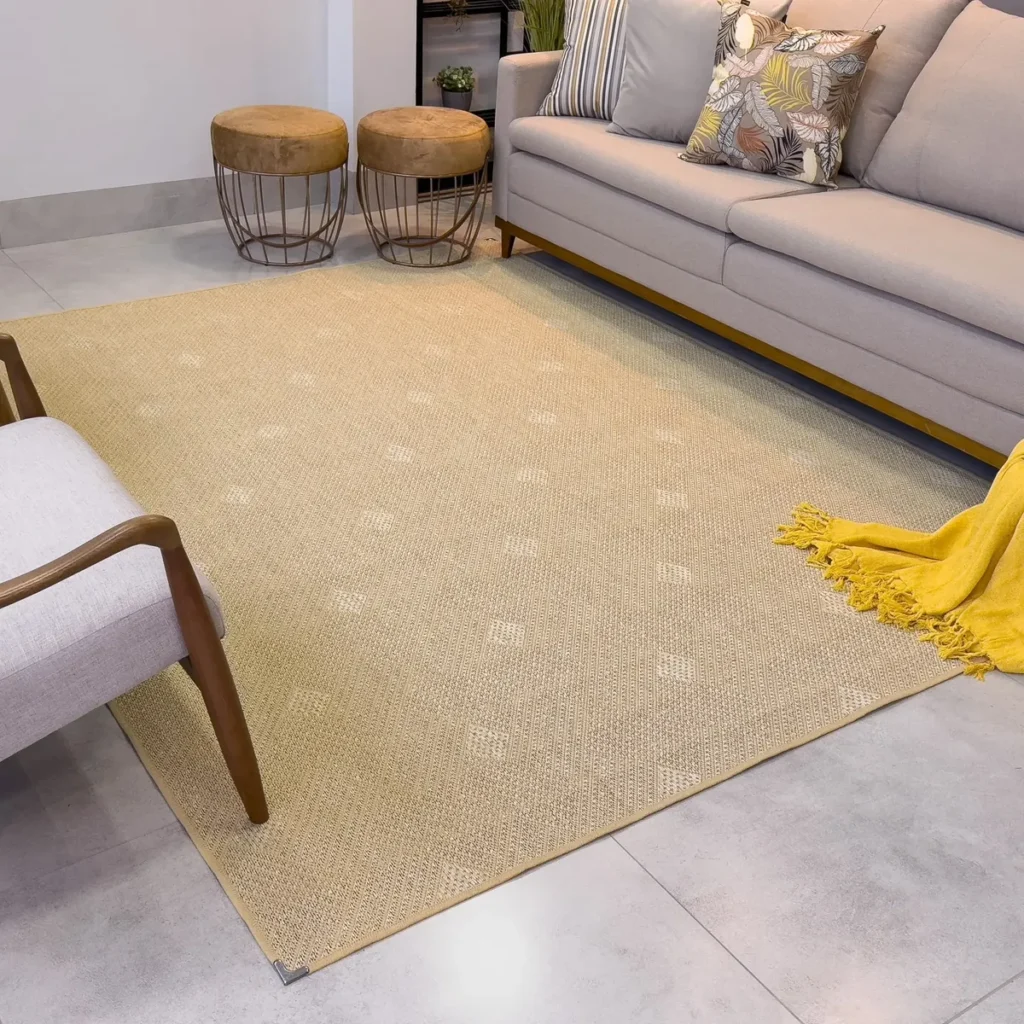 Tapete para sala pequena: 10 Modelos lindos para transformar seu ambiente com conforto e estilo 3 tapete para sala pequena