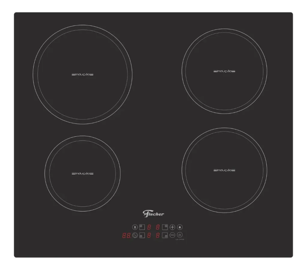 cooktop de indução 4 bocas
