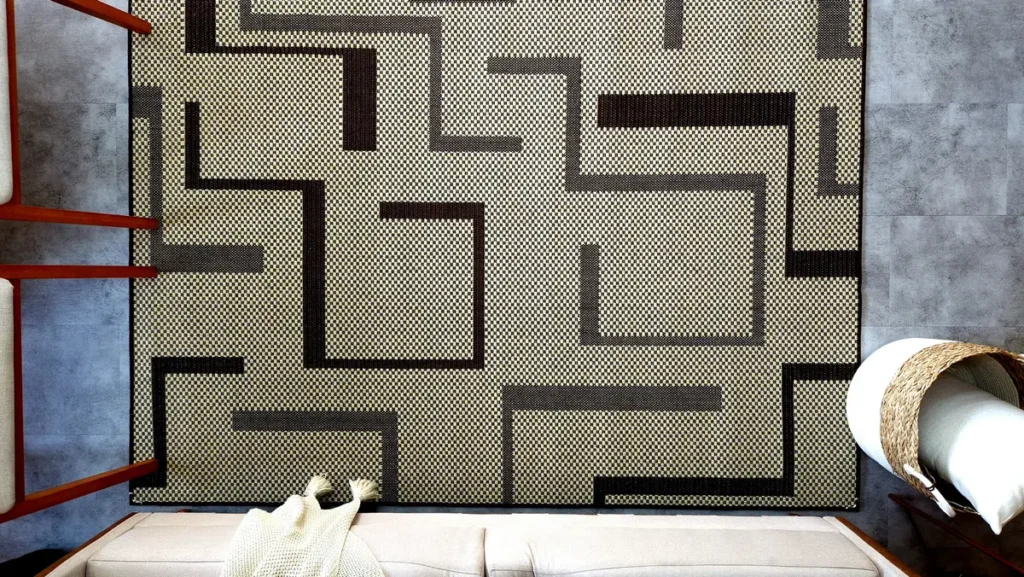 Tapete para sala pequena: 10 Modelos lindos para transformar seu ambiente com conforto e estilo 4 tapete para sala pequena