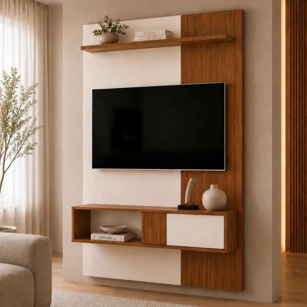 painel para TV sala pequena