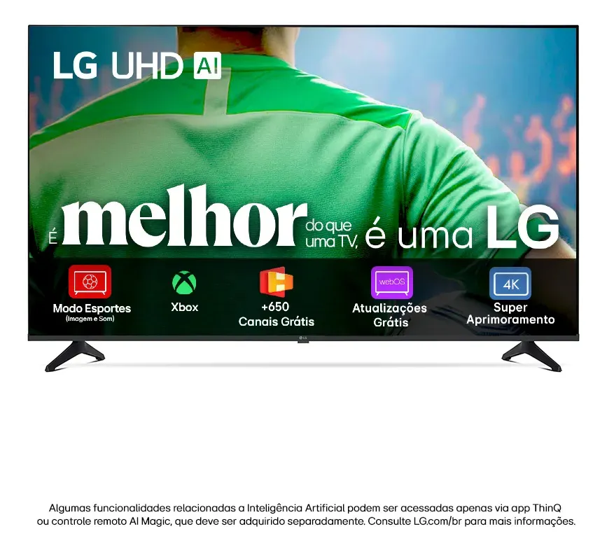 Smart TV para sala pequena