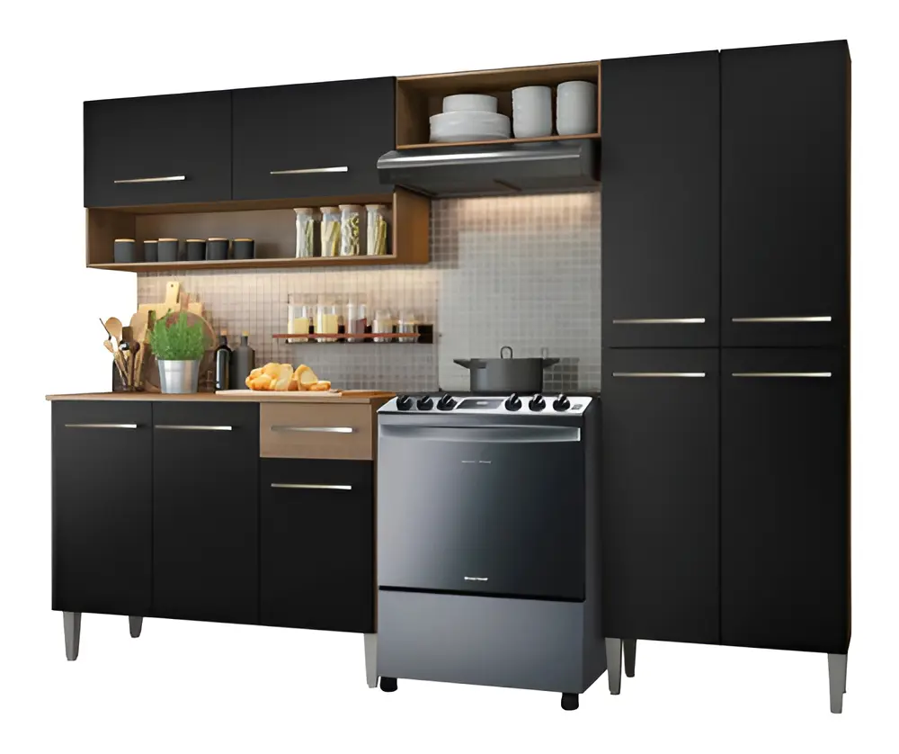 cozinha pequena modulada