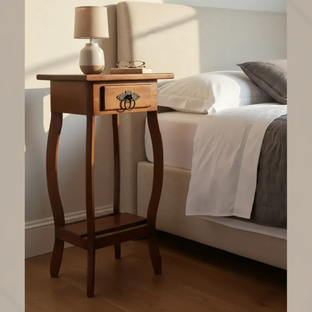 mesa de cabeceira pequena