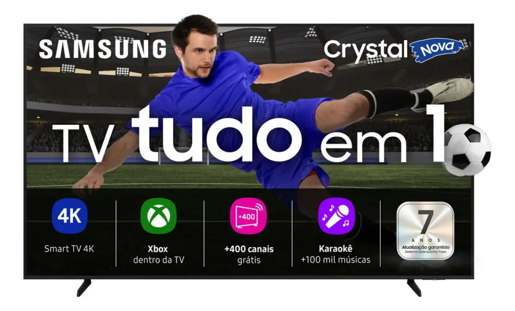 Smart TV para sala pequena