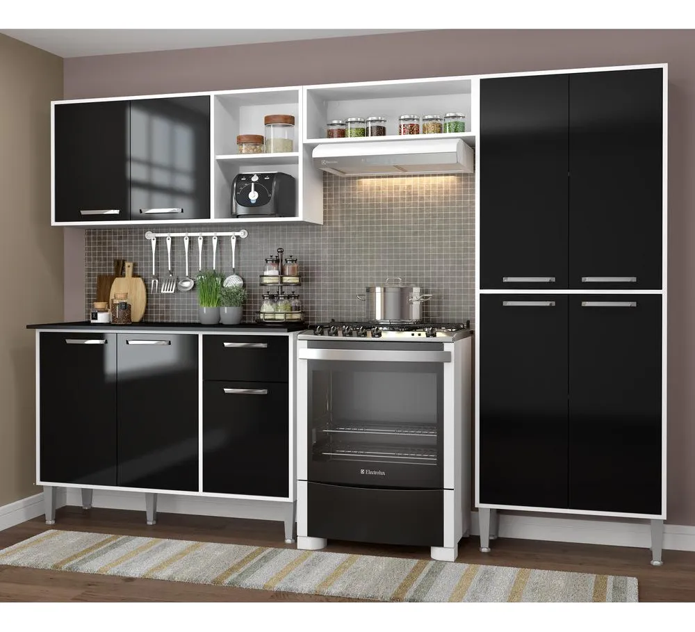 cozinha pequena modulada