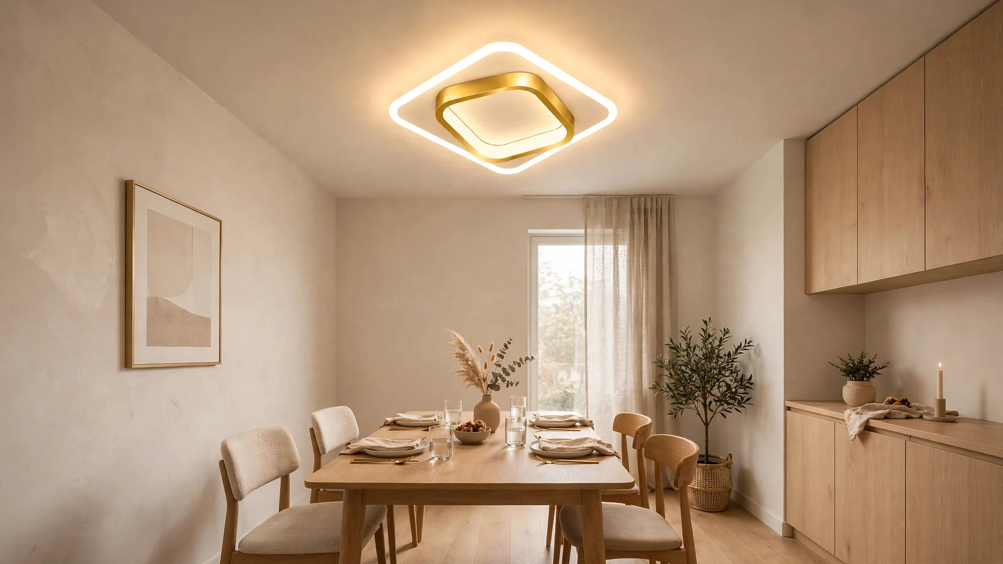 Lustre para sala de jantar pequena