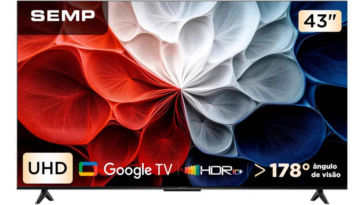 Smart TV para sala pequena