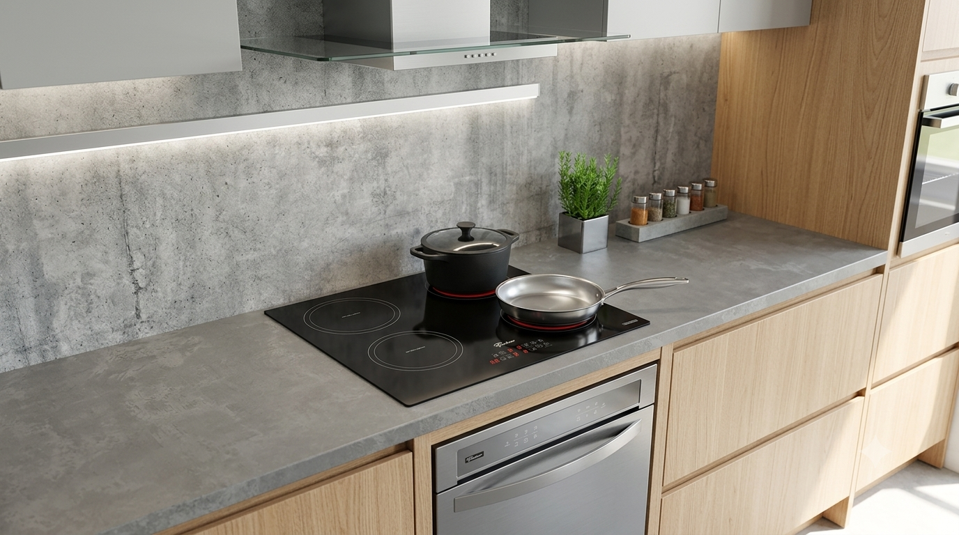 cooktop de indução 4 bocas