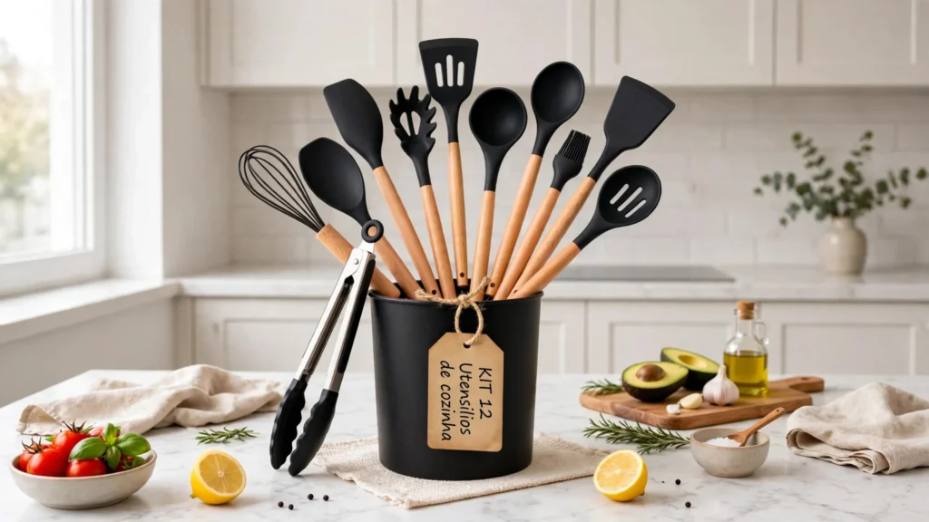 utensílios de cozinha indispensáveis,