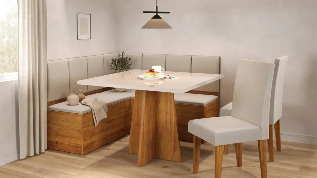 conjunto canto alemão para cozinha pequena