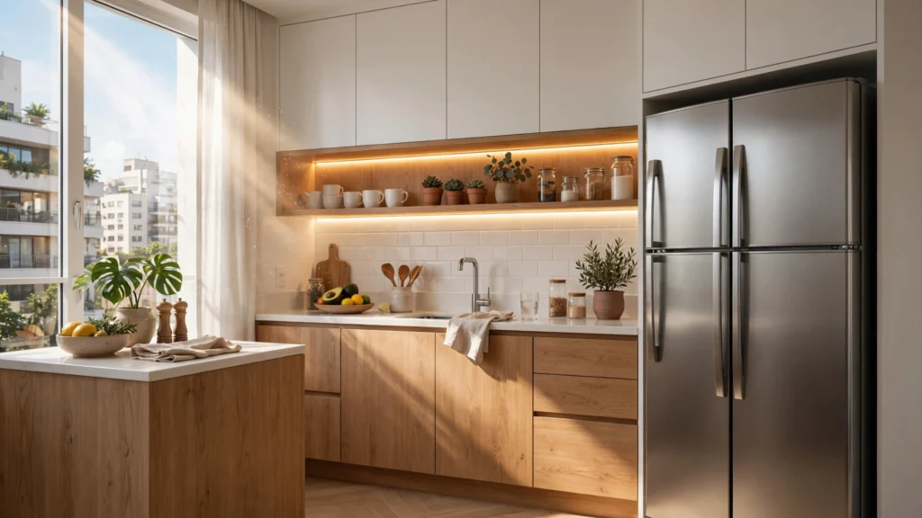 cozinhas planejadas pequenas modernas