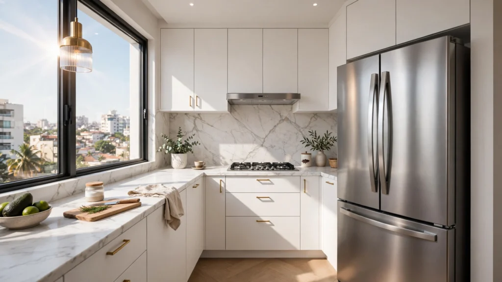 cozinhas planejadas pequenas modernas